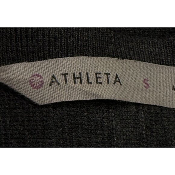Athleta Chill Chaser Long Line Merino Wool Cardigan Gray Size S - Picture 3 of 14